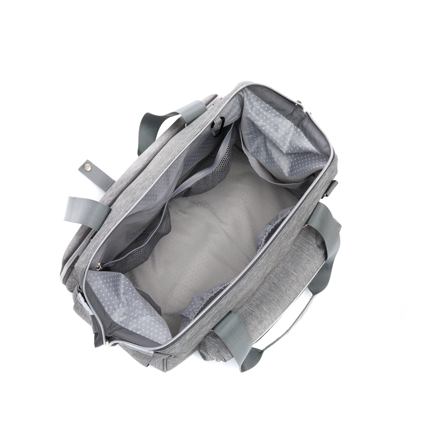 fillikid Wickeltasche Korfu Melange Hellgrau