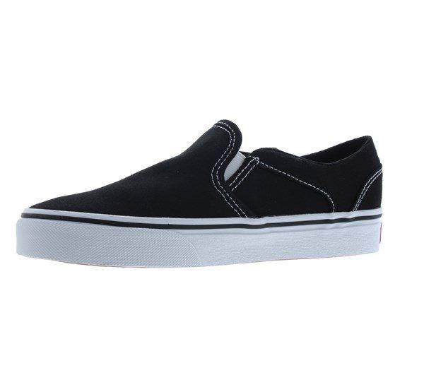 Vans Asher Slip On Canvas Trainers Womens