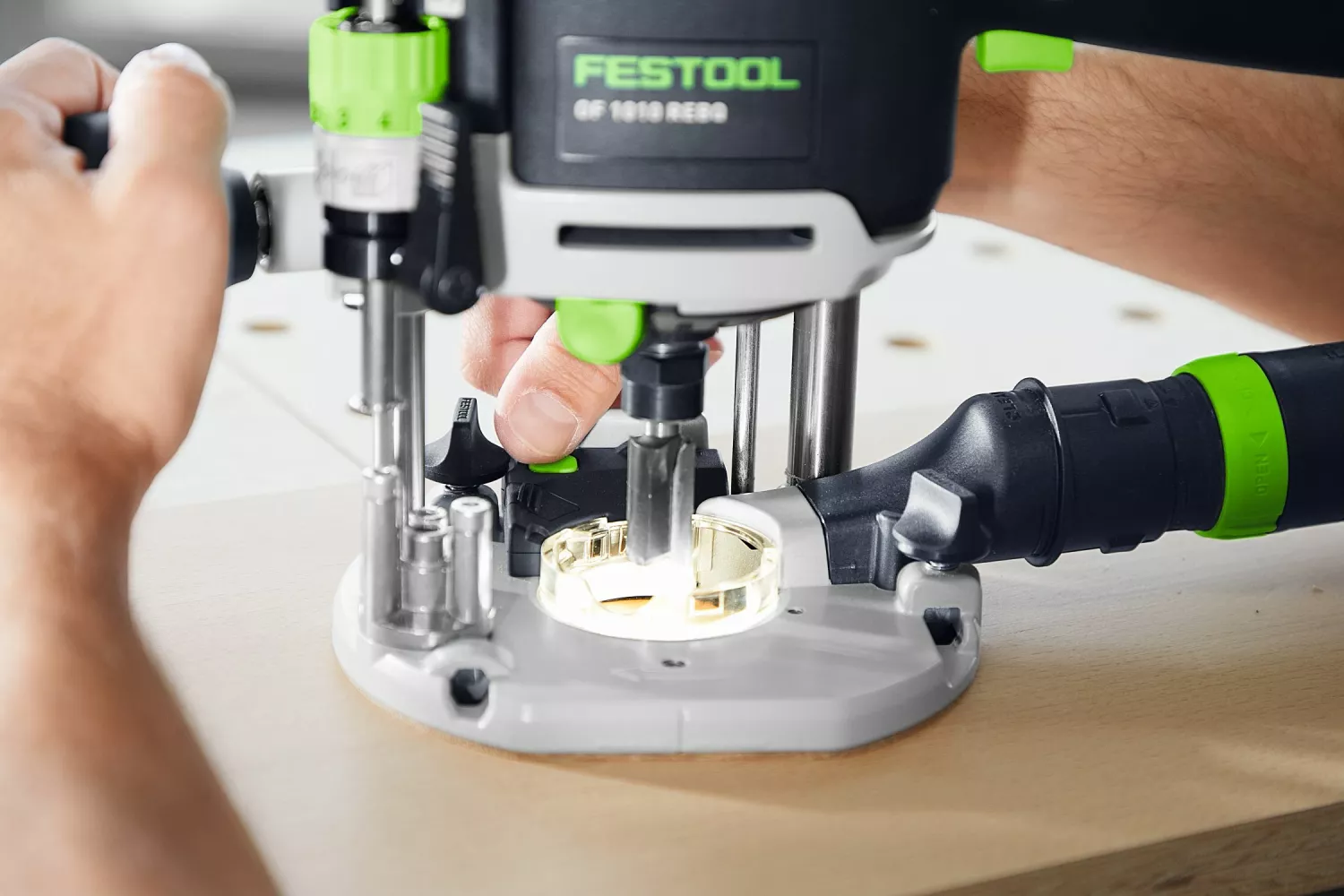 Festool OF 1010 REBQ-FS-Set Bovenfrees - in systainer 1010W 55 mm