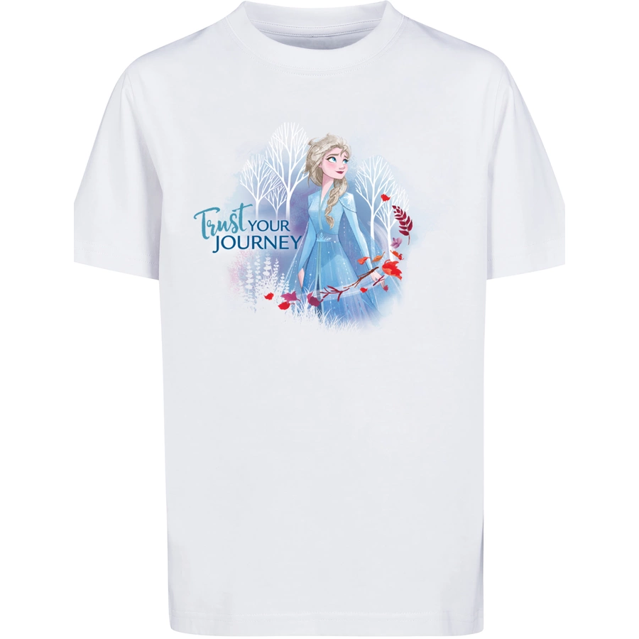 F4NT4STIC T-Shirt  Frozen 2 Trust Your Journey weiß
