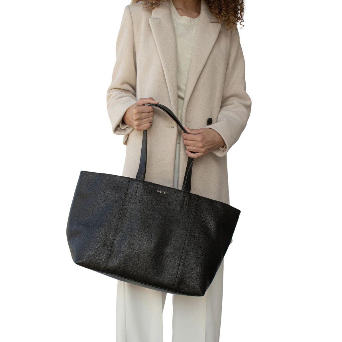 LouLou | Valerie | Leren shopper