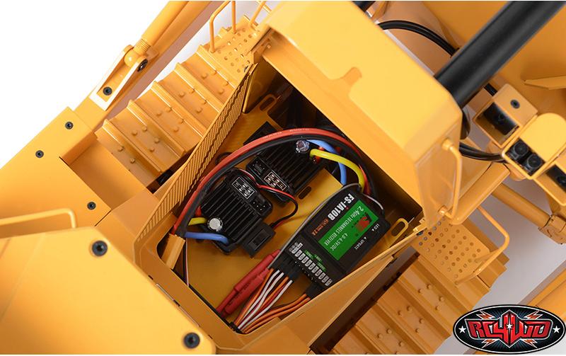 Bulldozer DXR2 Hydraulic Earth Dozer ARTR, 1:14<br>Voll funktionsfähiger Bulldozer im Massstab 1:14 mit Hydraulik