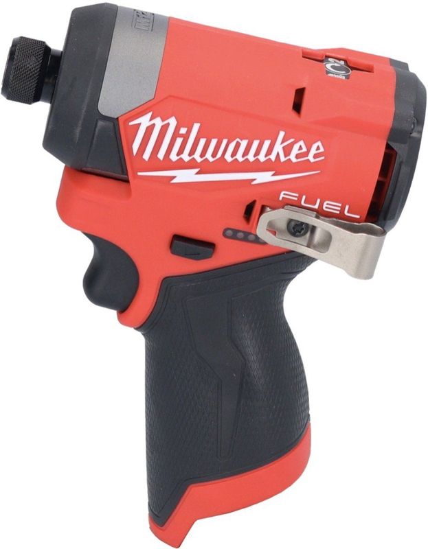 Milwaukee - M12 POWERPACK - Accu Slagboormachine/Slagschroevendraaier Set - 12V - Incl. 4.0 Ah Accu's [2x] en Lader in HD BOX