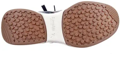 Xsensible zwart combi SWX19 32004.3.040 H - maat 5 veterschoen zwart combi - maat 5 Calandschoen
