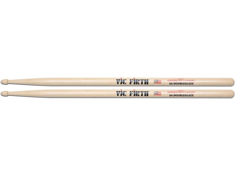 Vic Firth Drumsticks 5ADG – 1 Paar American Classic 5A DoubleGlaze – doppelte Lackschicht