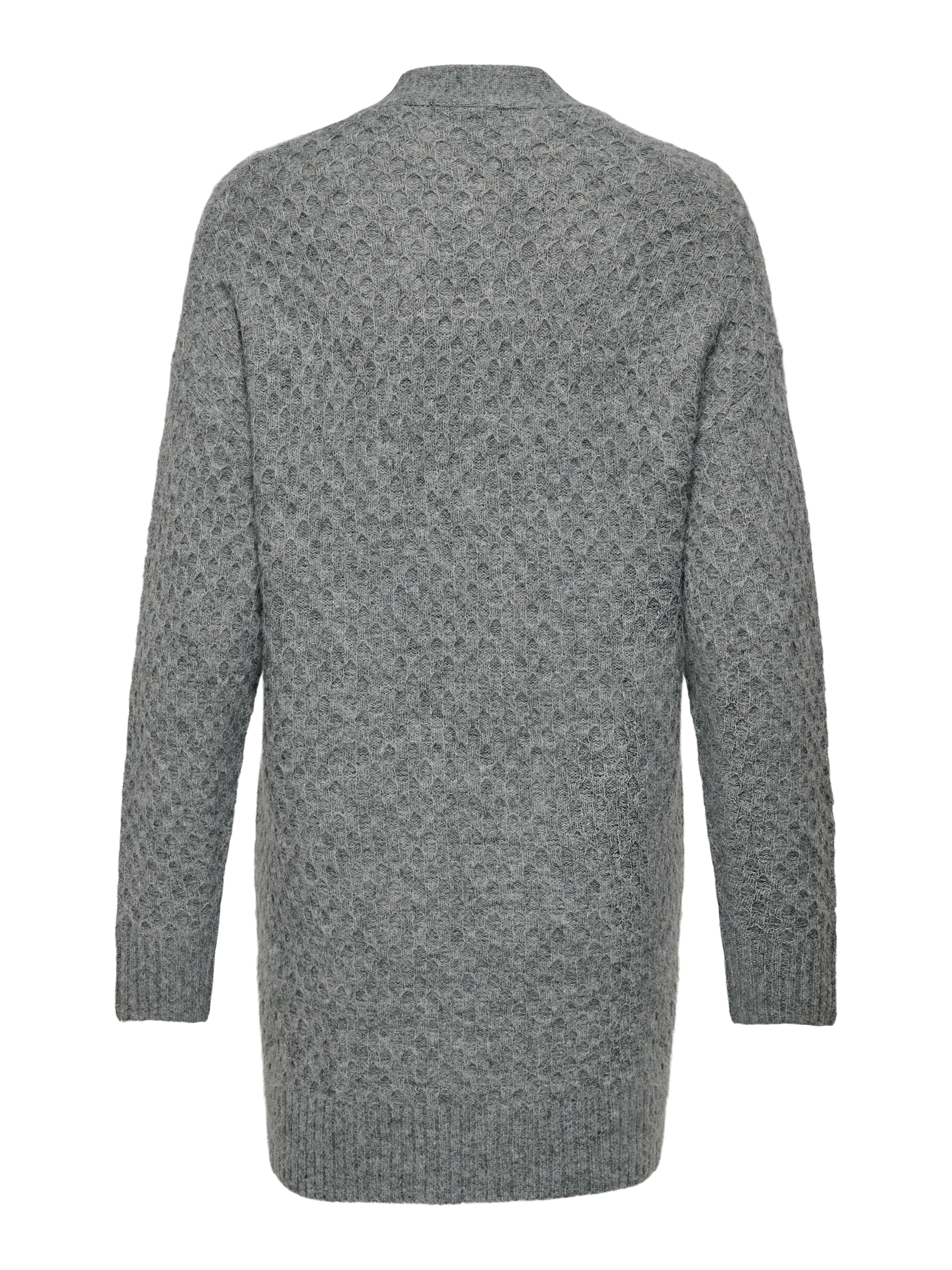 JDYBIGUM Strickpullover Medium Grey Melange