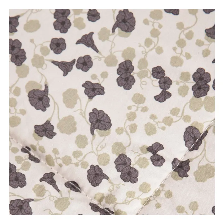 garbo&friends Couverture matelassée Imperial Cress en percale de coton | Gris