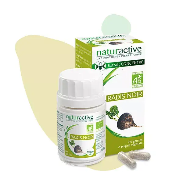 Naturaactive Rabanete Preto 60 cápsulas