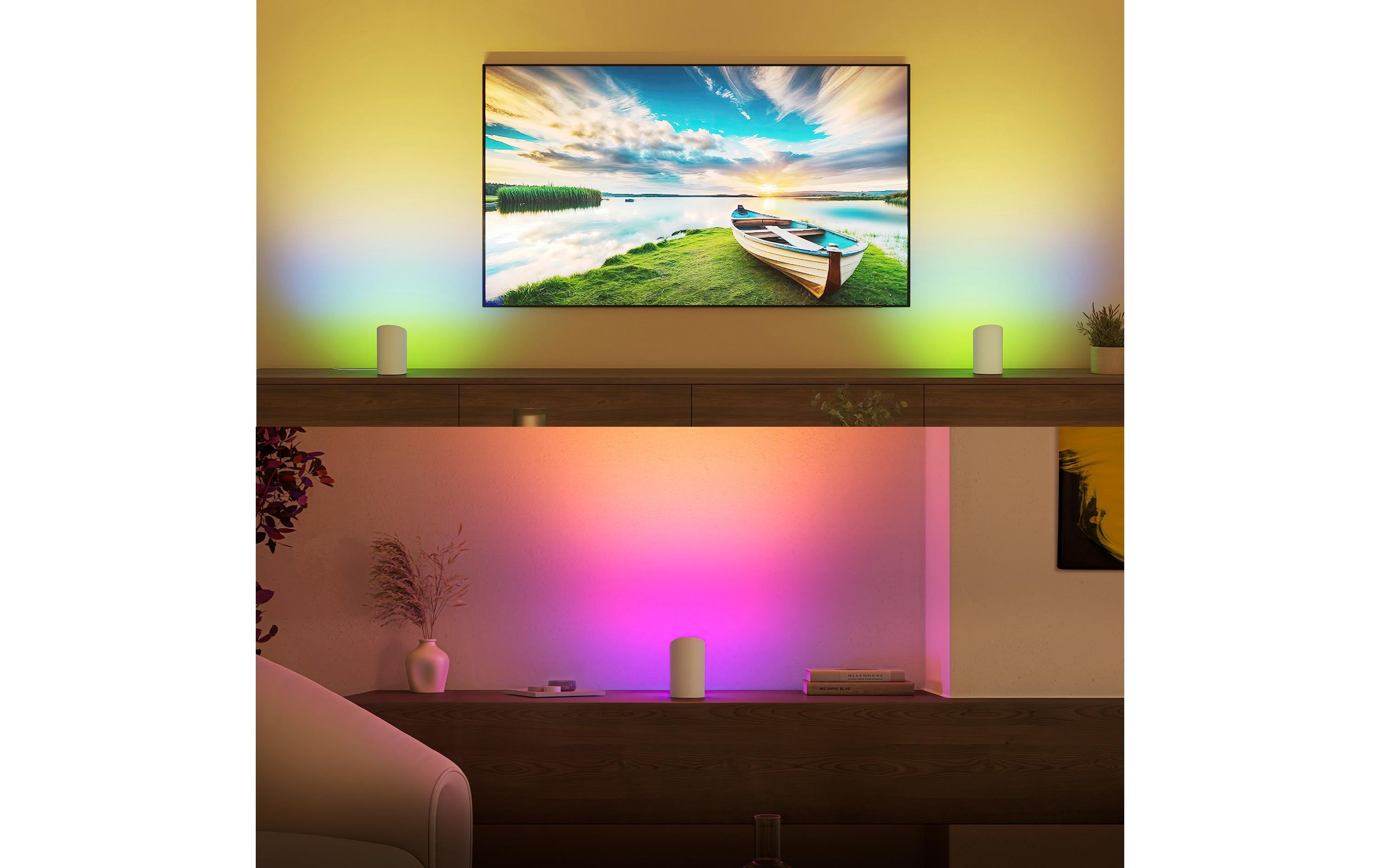 Play Wallwasher singel Weiss<br>Play Wallwasher mit ColorCast Funktion