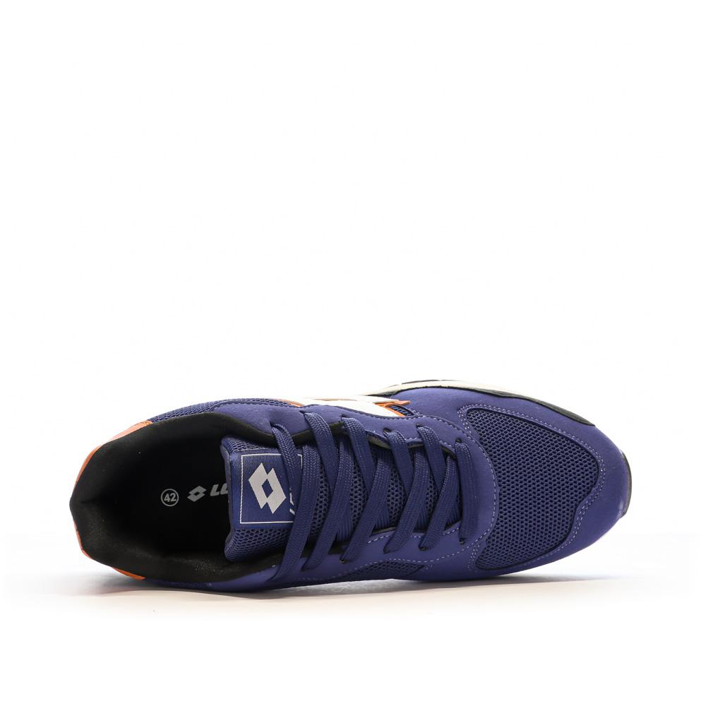 Lotto Baskets Marine/Blanches/Orange Homme Lotto Twenty6