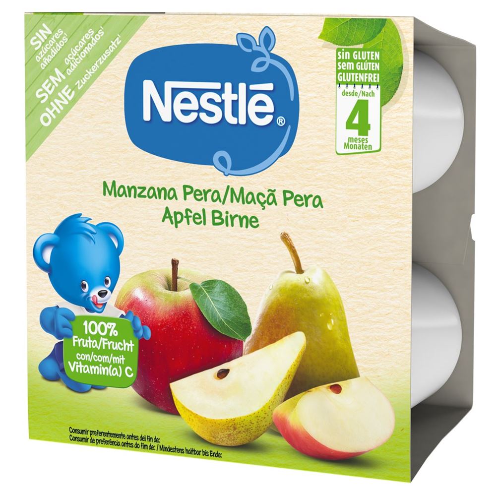 NESTLE Kompott Apfel Birne 100 g