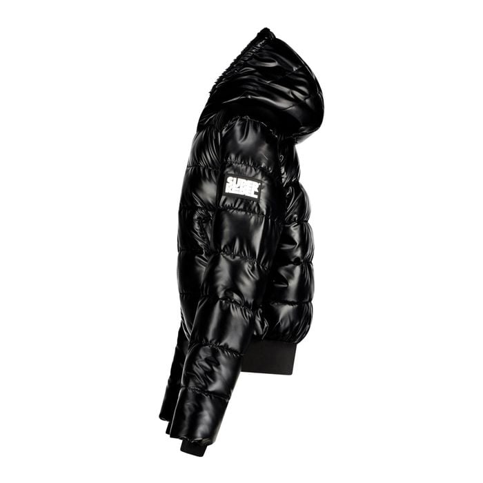 SuperRebel Funk Metallic Bomber Winterjas Meisjes
