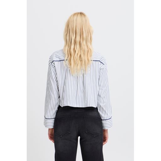 Ichi Strinne Skjorte, Total Eclipse Stripe, 40