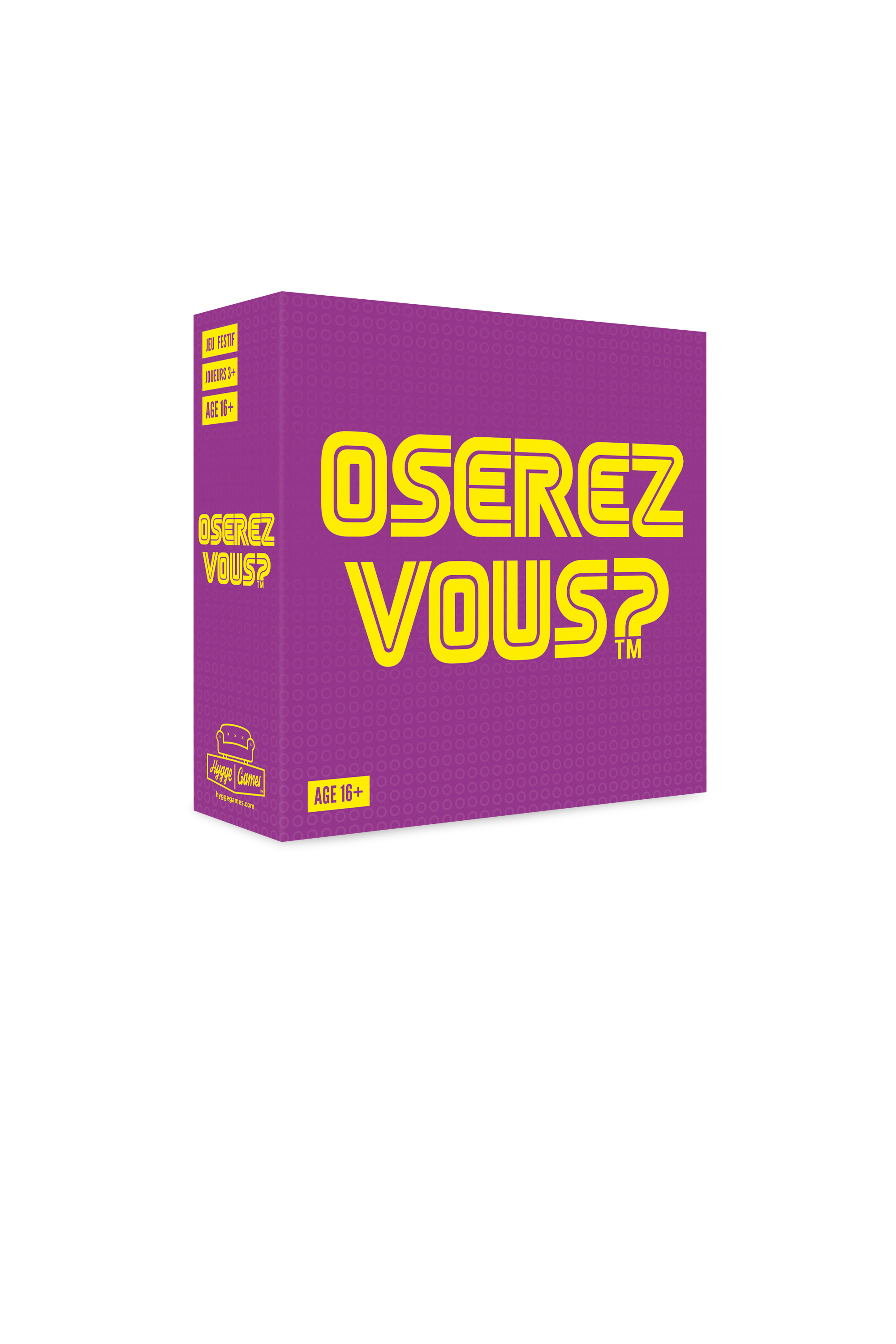 HYGGE GAMES Jeu de cartes Oserez-Vous Violet