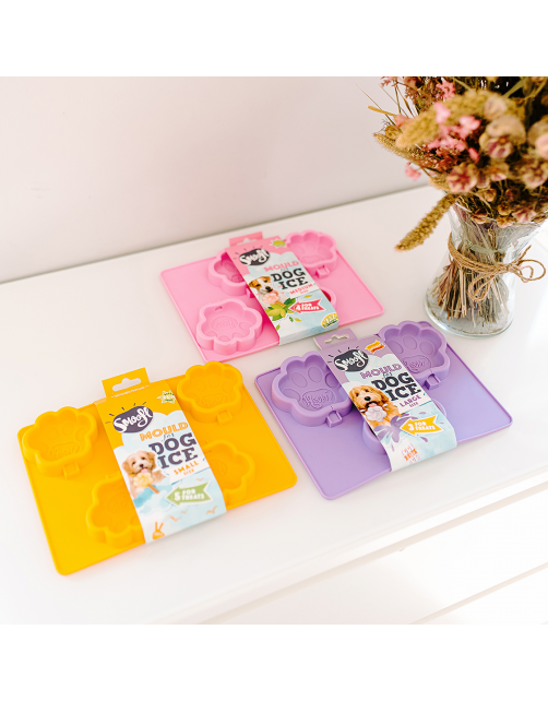 Smoofl Honden Ijsvorm - Hondensnacks - Roze M