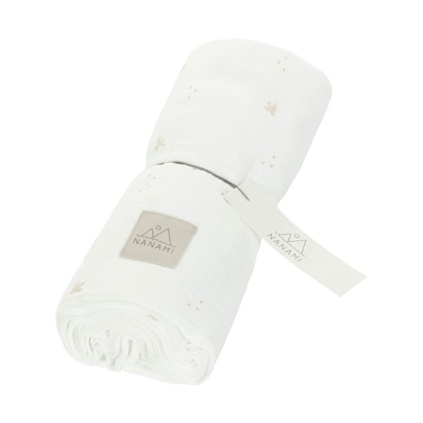 Nanami Bird Swaddle - 100 x 135 cm - Naturel