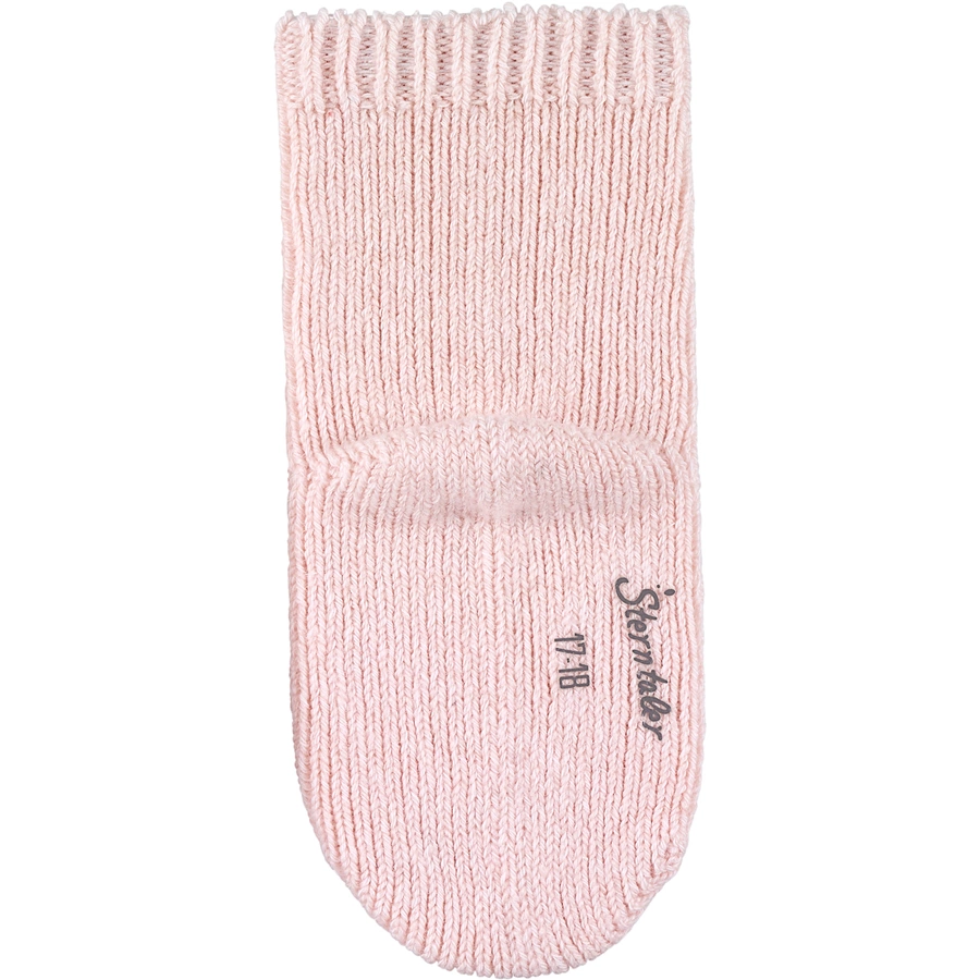 Sterntaler Söckchen Uni Wolle rosa
