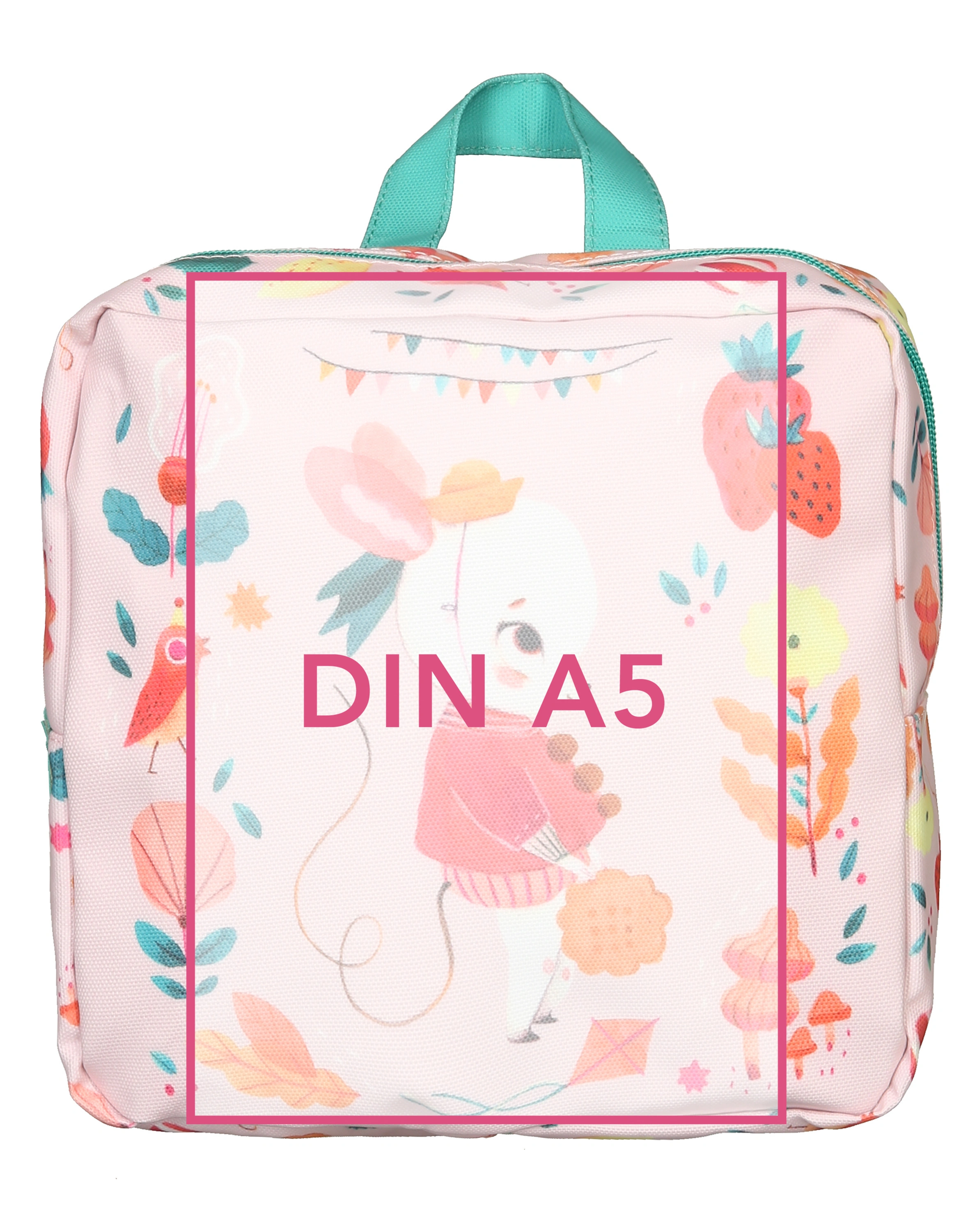 Kindergartenrucksack MAUS (23x23x7) in rosa