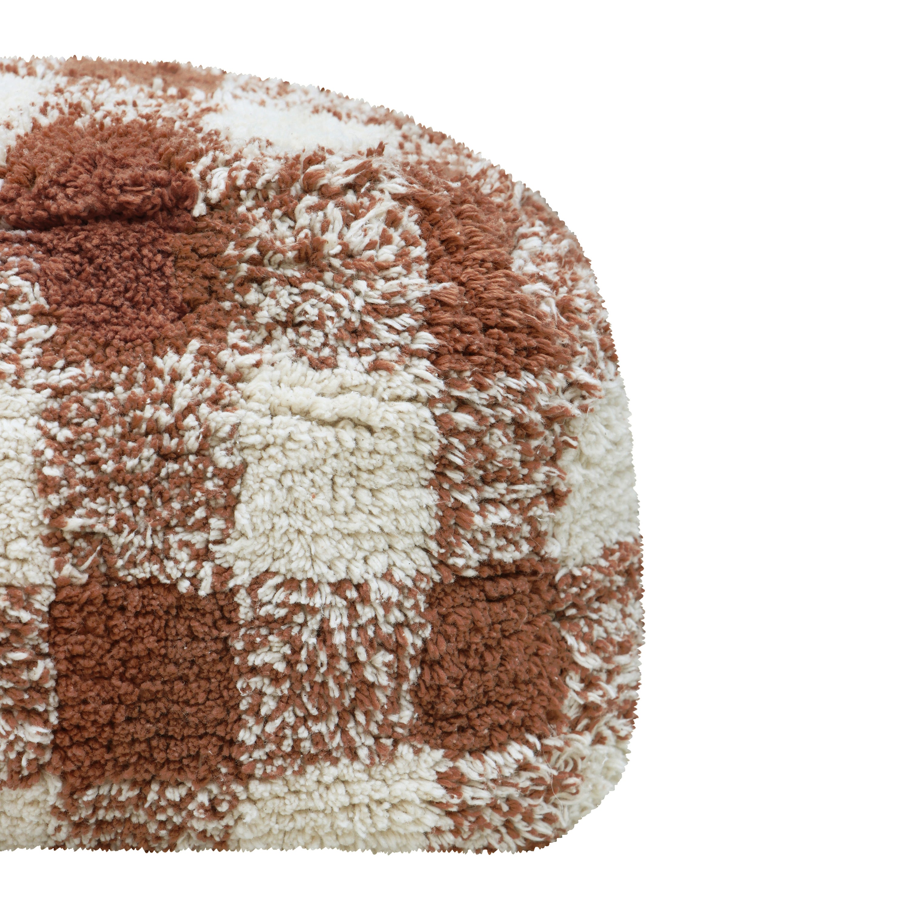 Lorena Canals Vichy Poef - Toffee