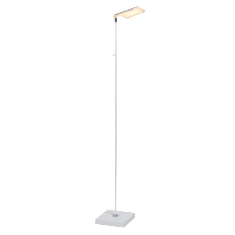Lucide Aaron vloerlamp LED wit