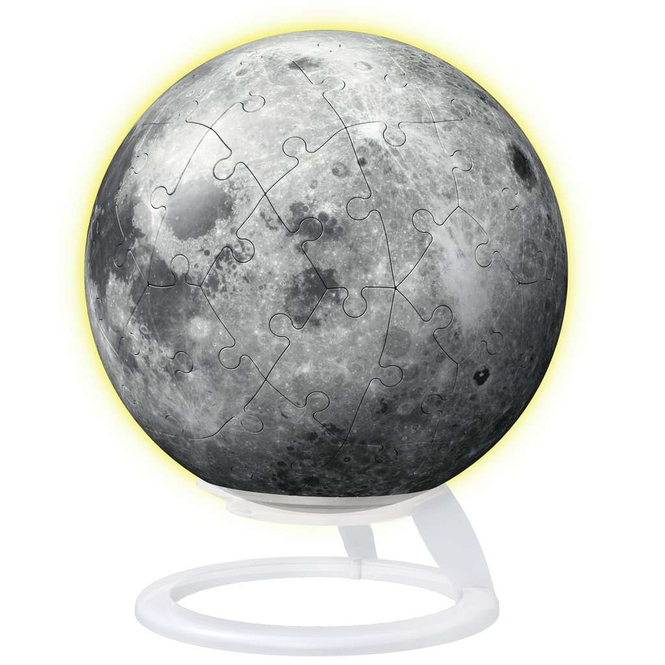 3D Puzzleball - Glow in the Dark - The Moon