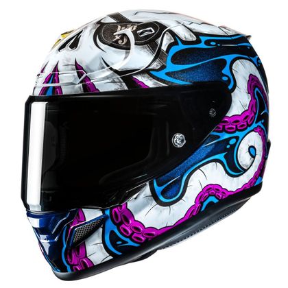Casque Hjc RPHA 12 - KRAKEN - Bleu / Noir