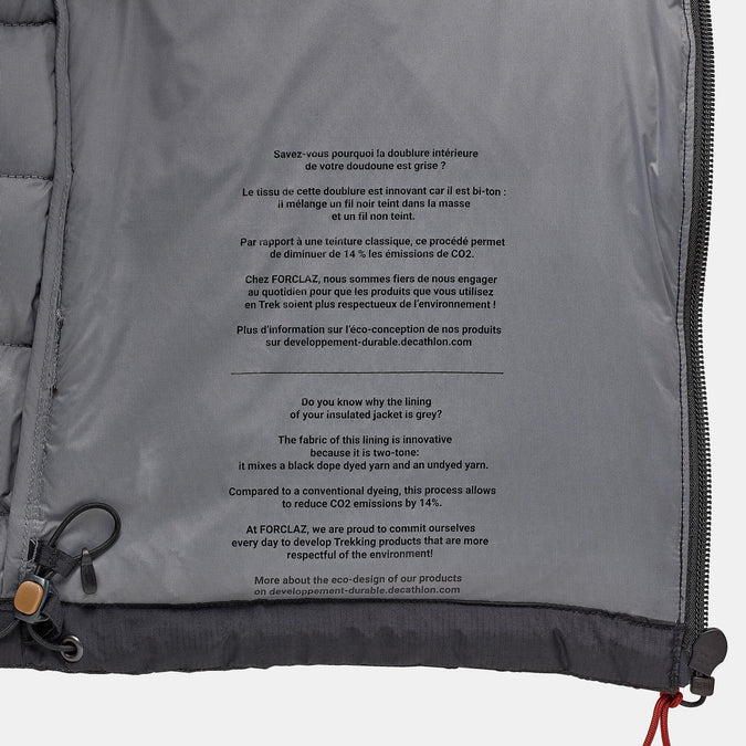 Decathlon Forclaz - Colete Forclaz Masculino MT500 Down