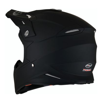 Casque cross Suomy X-WING - PLAIN 2024 - Noir