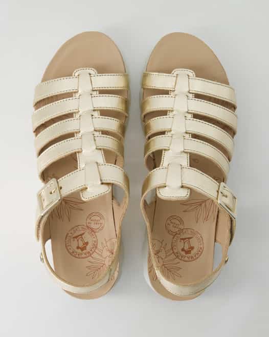 Panama Jack Sasha Shine B1 Sandalen in Gold