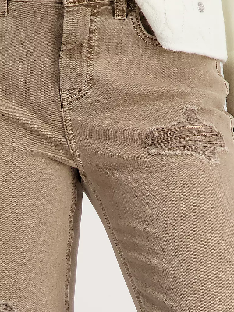 MONARI Jeans Skinny Fit  hellbraun