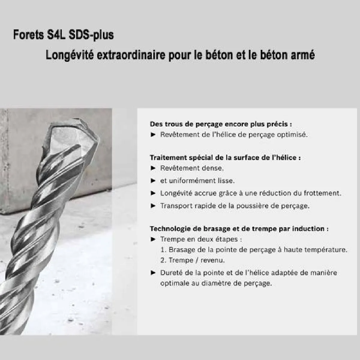 Bosch Forets Béton SDS-Plus-5 - Ø 9 mm