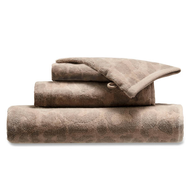 Blokker Gastendoek Tijger - 30x50 cm - Beige/Crème