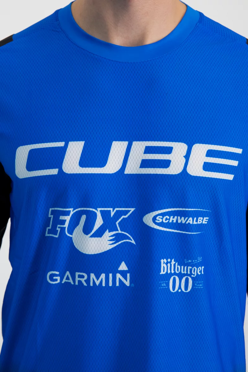 CUBE Vertex X Actionteam LS Herren Biketrikot
