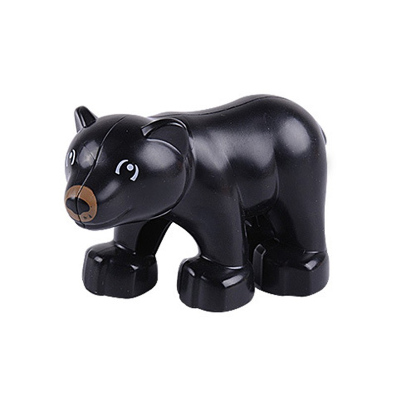 (10-tlg. Set) Grosse Tier Figuren Bricks Elemente Kinder Spielzeug - Wald Tiere