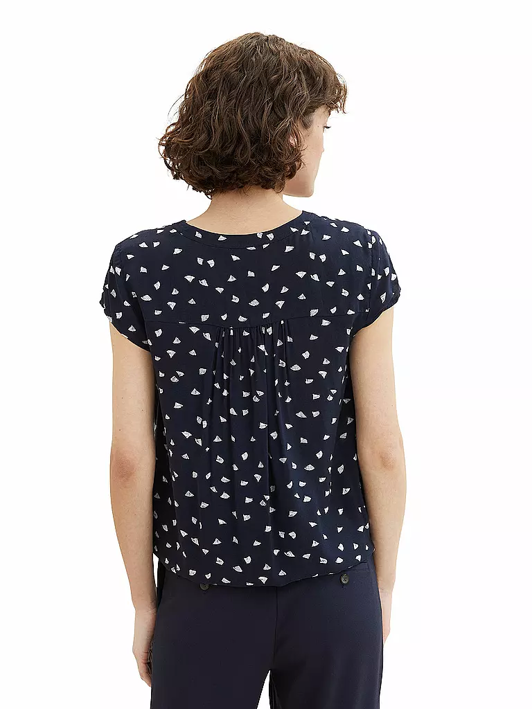 TOM TAILOR Bluse dunkelblau