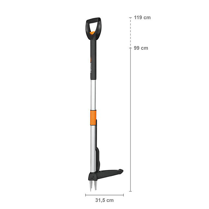 Désherbeur téléscopique 4 dents SmartFit Fiskars