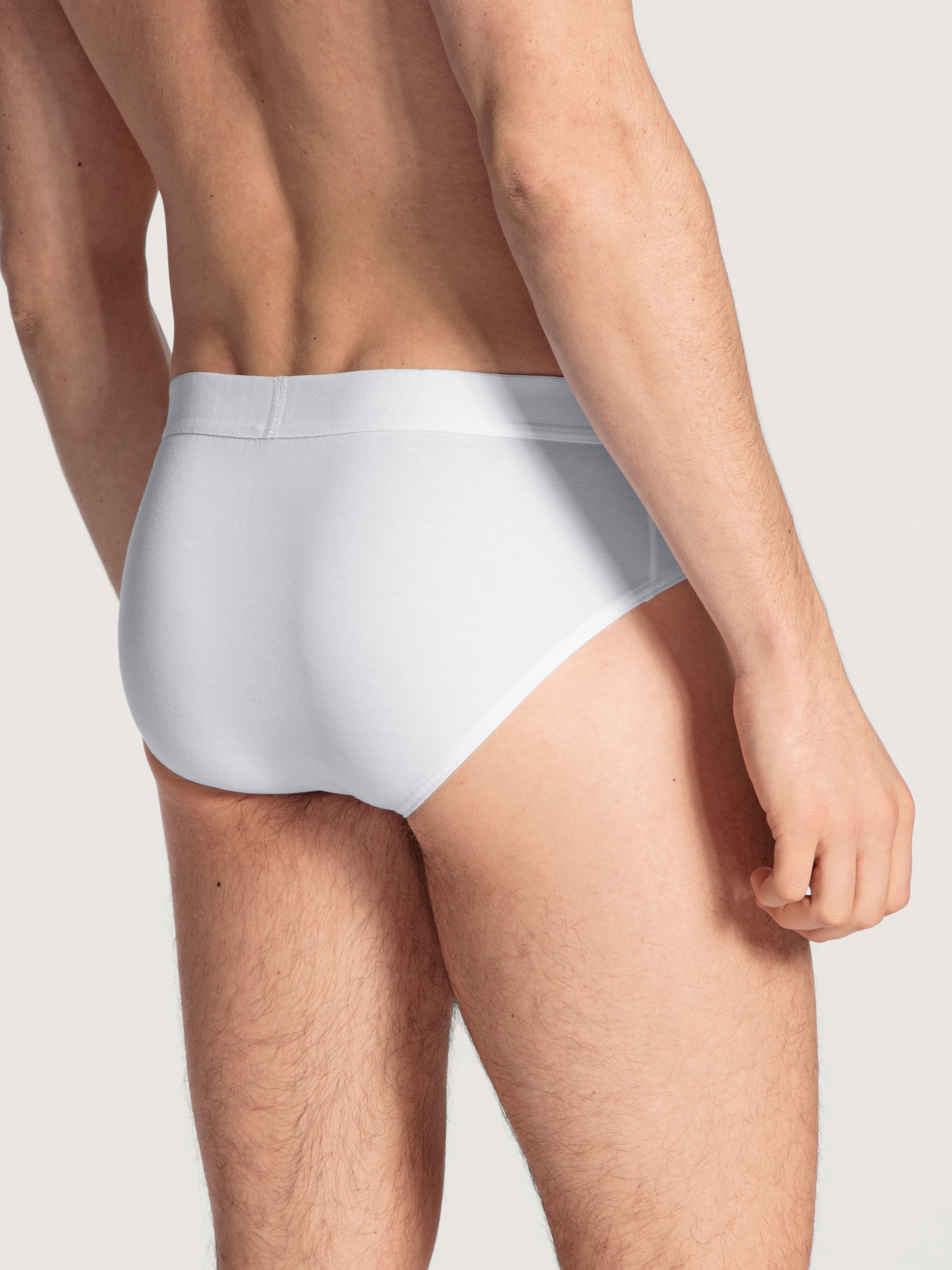 CALIDA Slip »Cotton Code«, Baumwoll-Mix, elastisch, ohne Eingriff, Single Jersey, weich