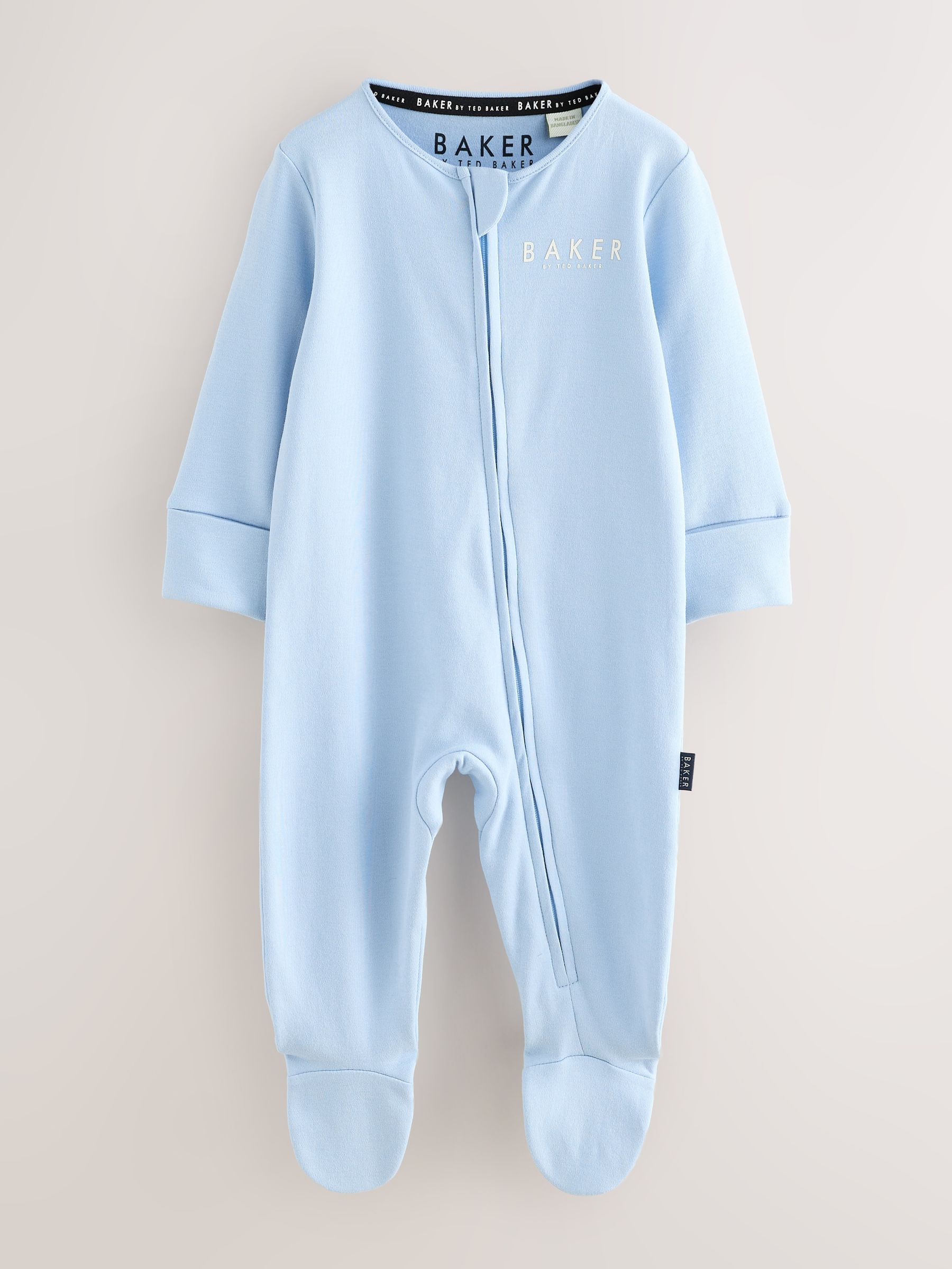 Blauw/Groen - Baker by Ted Baker 3 Pack Sleepsuits
