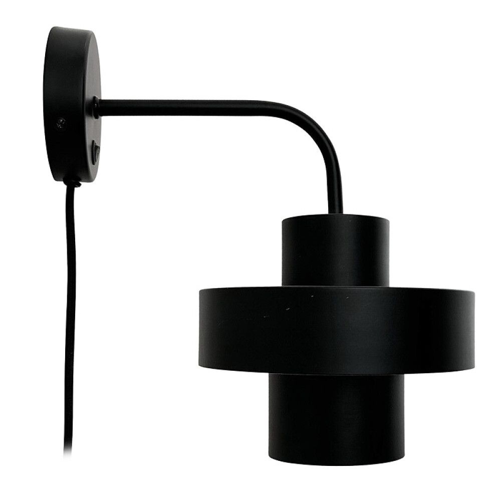 VEGGLAMPE DYBERG LARSEN STOKE SVART