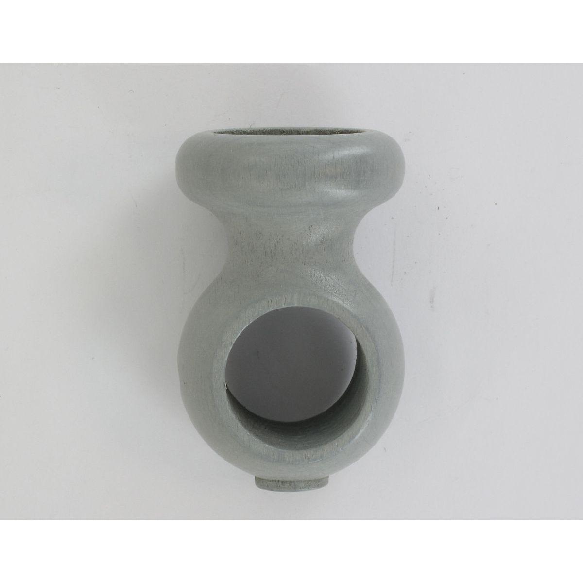 SUPPORT PLAFOND X 2 D20 GRIS