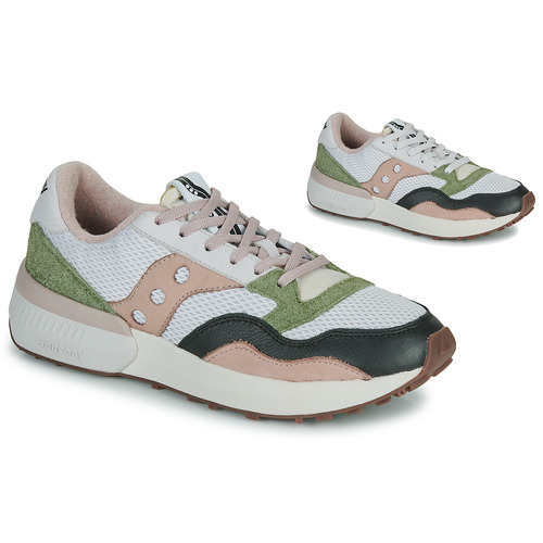 Saucony - JAZZ NXT - Blanc / Vert / Beige