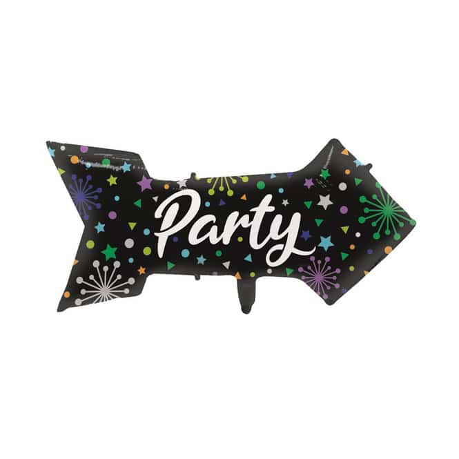 XL Folienballon - Party - Pfeil - ca. 75 cm lang