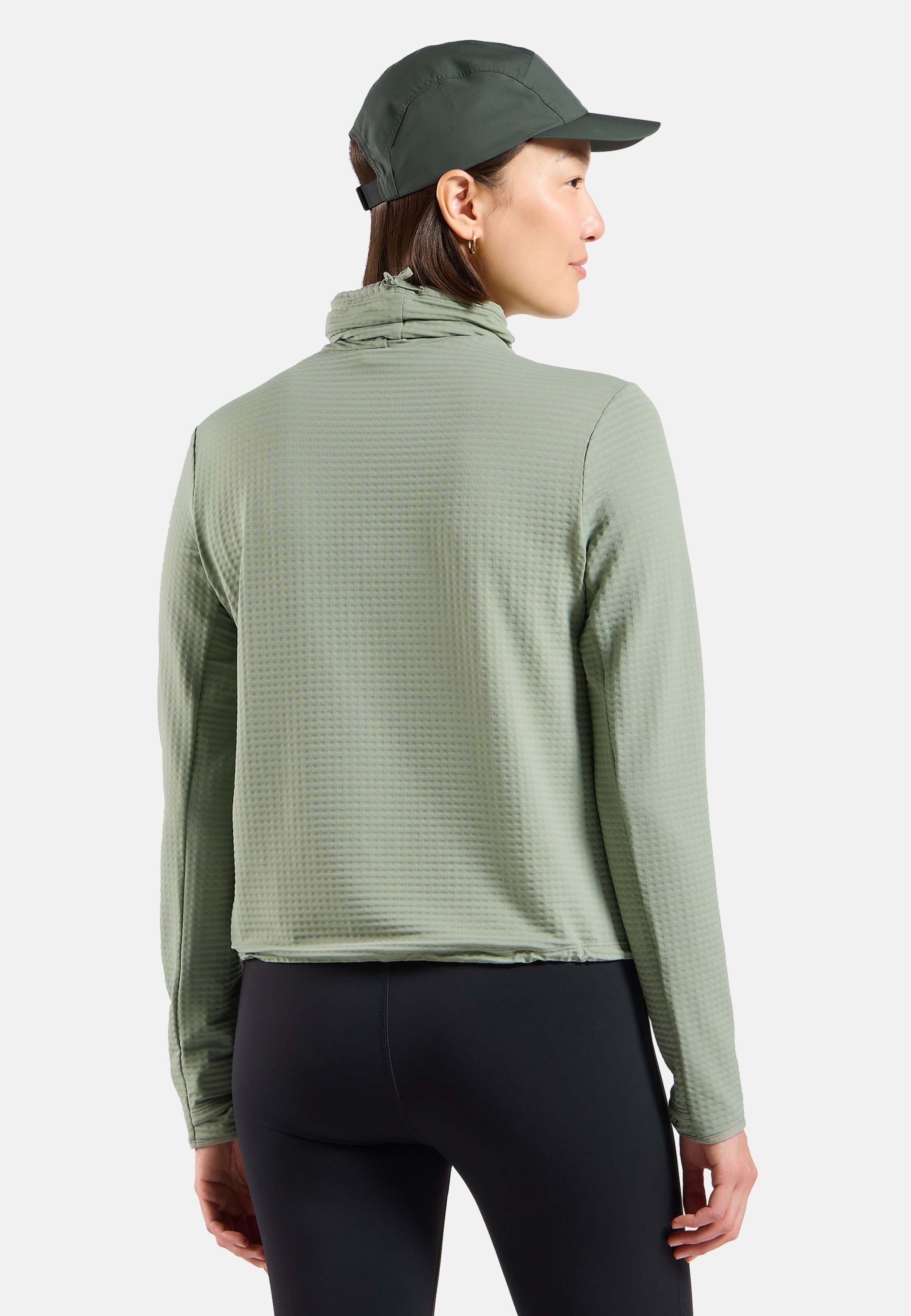 Essentials Thermal Laufshirt mit Rollkragen in shadow