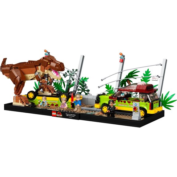 L’évasion du T. rex de Jurassic Park LEGO JURASSIC WORLD 76956