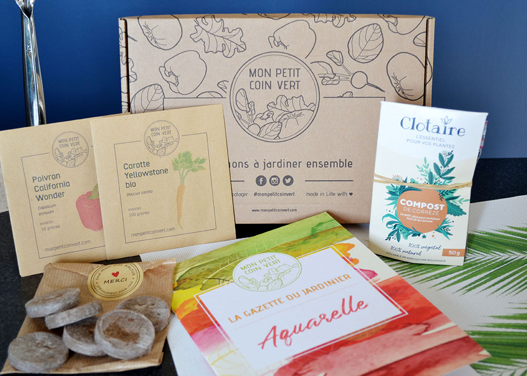 Coffret de jardinage thématique 