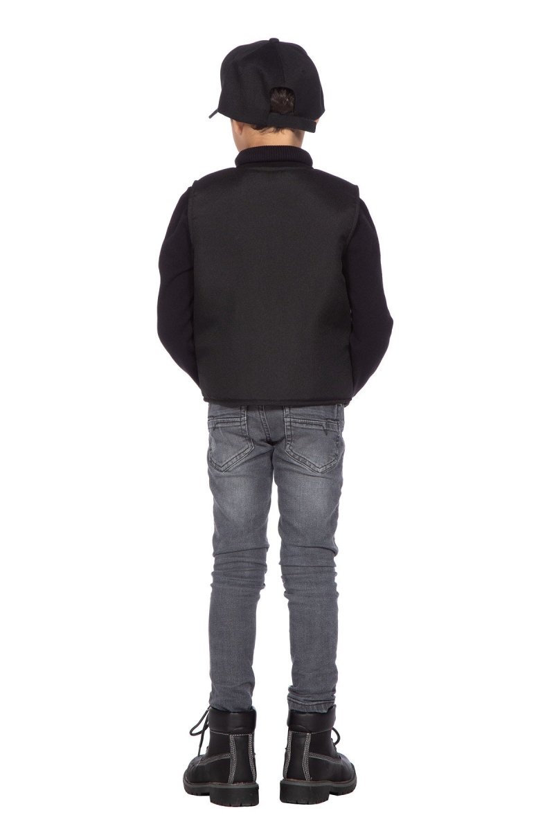 Swat Vest Zwart Jongen