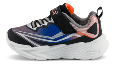 Skechers S-Lights Flex-Glow Ultra Sneaker Sort 400139N (21-26)