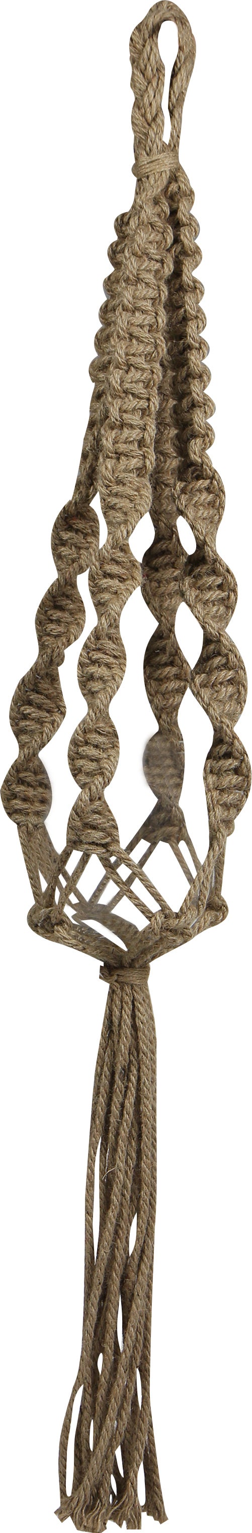 TS plantenhanger Macrame naturel H 110 cm