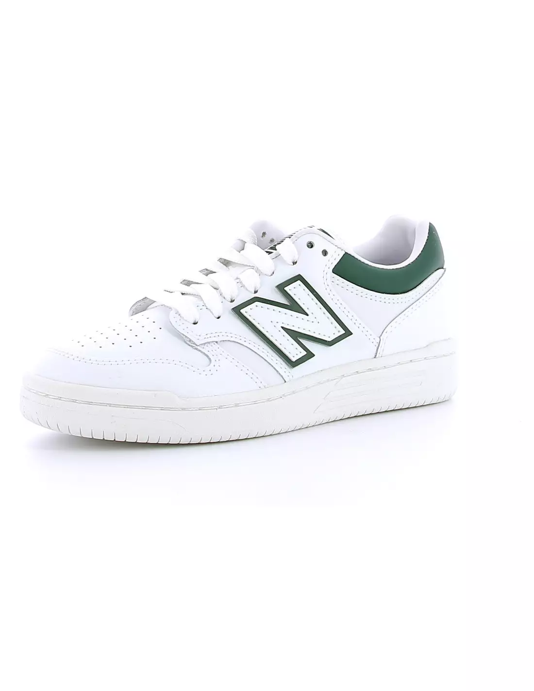 NEW BALANCE 480 - Baskets WHITEVERT