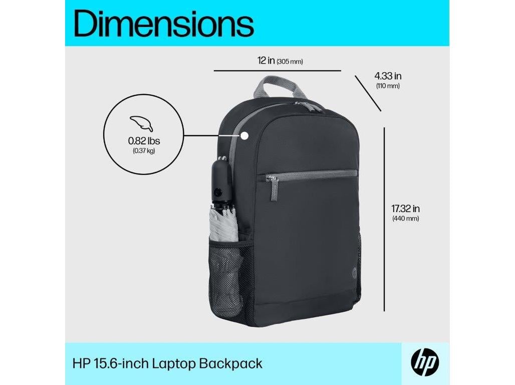 MOCHILA P/PC HP LAPTOP BACKPACK 9W0Z7AA 15.6\